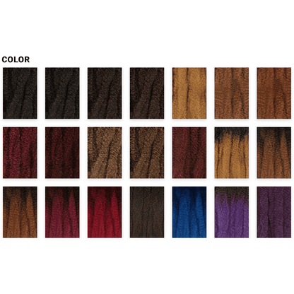 Janet Collection 2X Mambo Natural Born Locs 18" Hair Extensions - Choose Color
