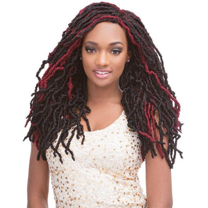 Janet Collection 2X Mambo Natural Born Locs 18" Hair Extensions - Choose Color