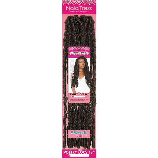 Janet Collection Nala Tress Poetry Locs 18" Hair Extensions - Choose Color