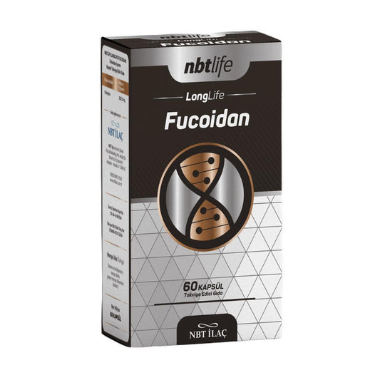 NBTLife Longlife Fucoidan: Boost Your Immunity & Wellness with Natural Dietary Supplement Capsules