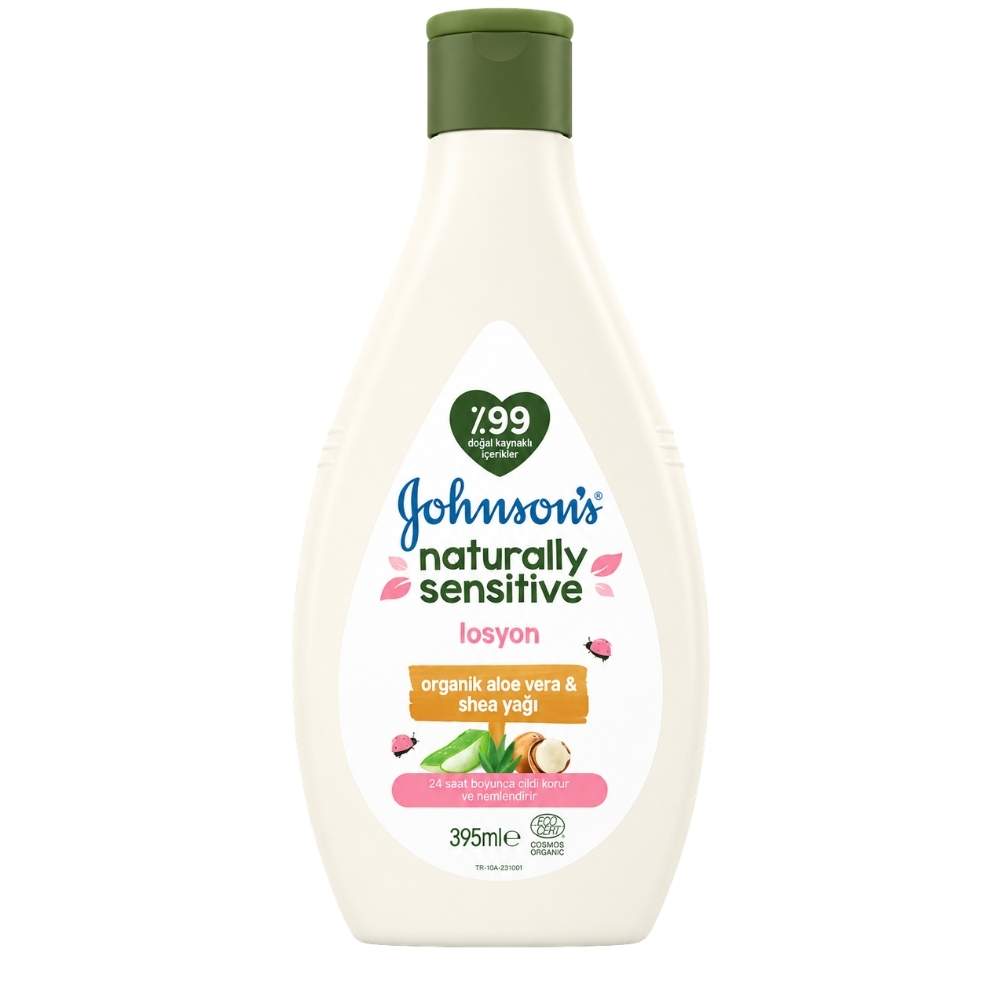 Johnson's Baby Naturally Sensitive Lotion for Soft Skin 395ml