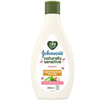 Johnson's Baby Naturally Sensitive Lotion for Soft Skin 395ml