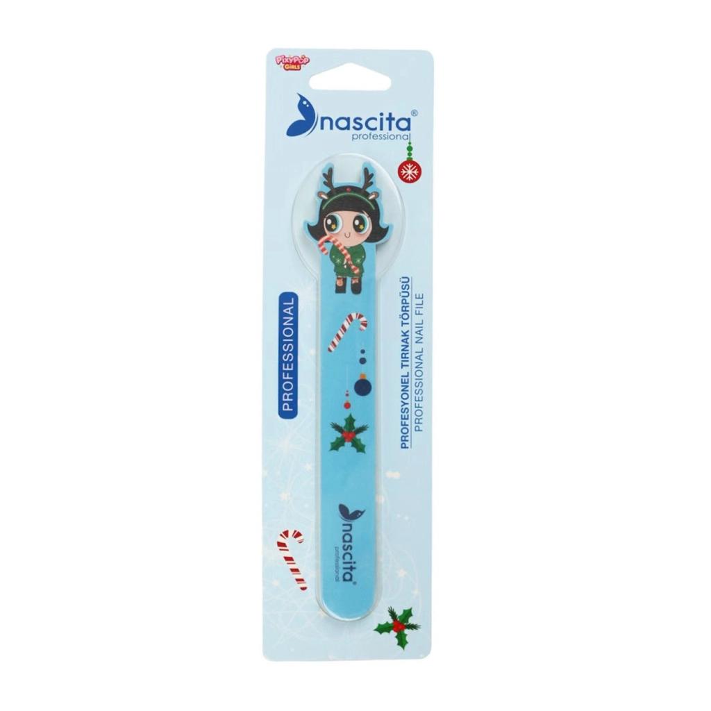 Nascita Pixy Pop Girls Blue Paper Nail File for Smooth Nails