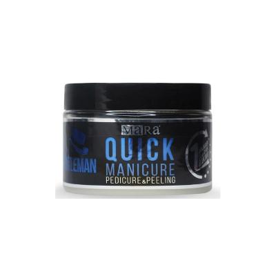 Mara Manicure & Pedicure Peeling for Men - Natural Exfoliating Hand & Foot Scrub - At Home Grooming - Soften Cuticles & Whiten Nails - 300g