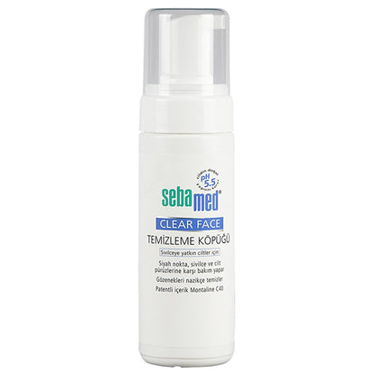 Sebamed Clear Face Facial Cleansing Foam - pH 5.5, Deep Cleansing, Acne Prone Skin Care