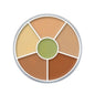 Kryolan Concealer Circle 6-Color Palette 40g