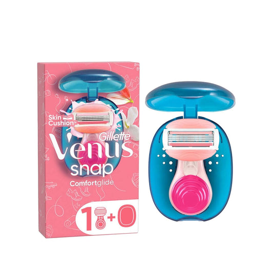 Gillette Women's Razor, Venus Snap Comfortglide - Ergonomic Handle, Smooth Shaving Experience