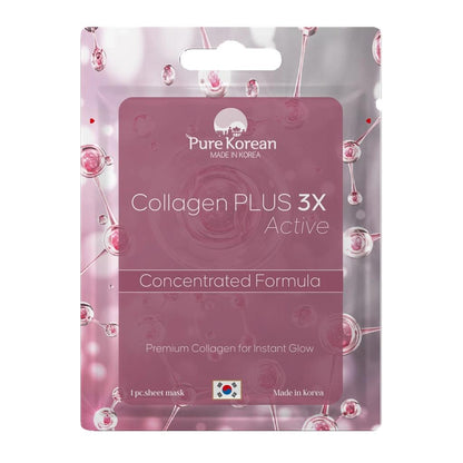 Pure Korean Collagen Plus 3x Active Face Mask