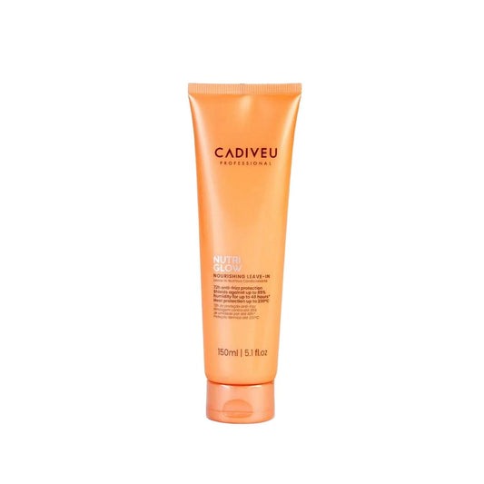 Cadiveu Nutri Glow Leave-in Hair Care Cream - 5.07 fl oz, Nourishing & Softening for Dry or Damaged Hair