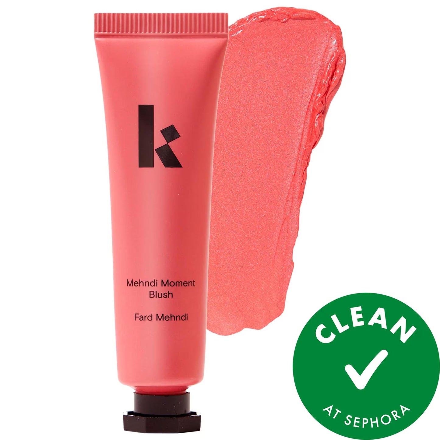 Mehndi Moment Radiant Cream Blush - Long-Lasting, Buildable, Hydrating Vegan Blush for Natural-Looking Color