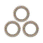 Invisibobble Slim Vanity Fairy 3-Pack Hair Ties - Stylish, Comfortable, and Durable Hair Accessories for Long Hair