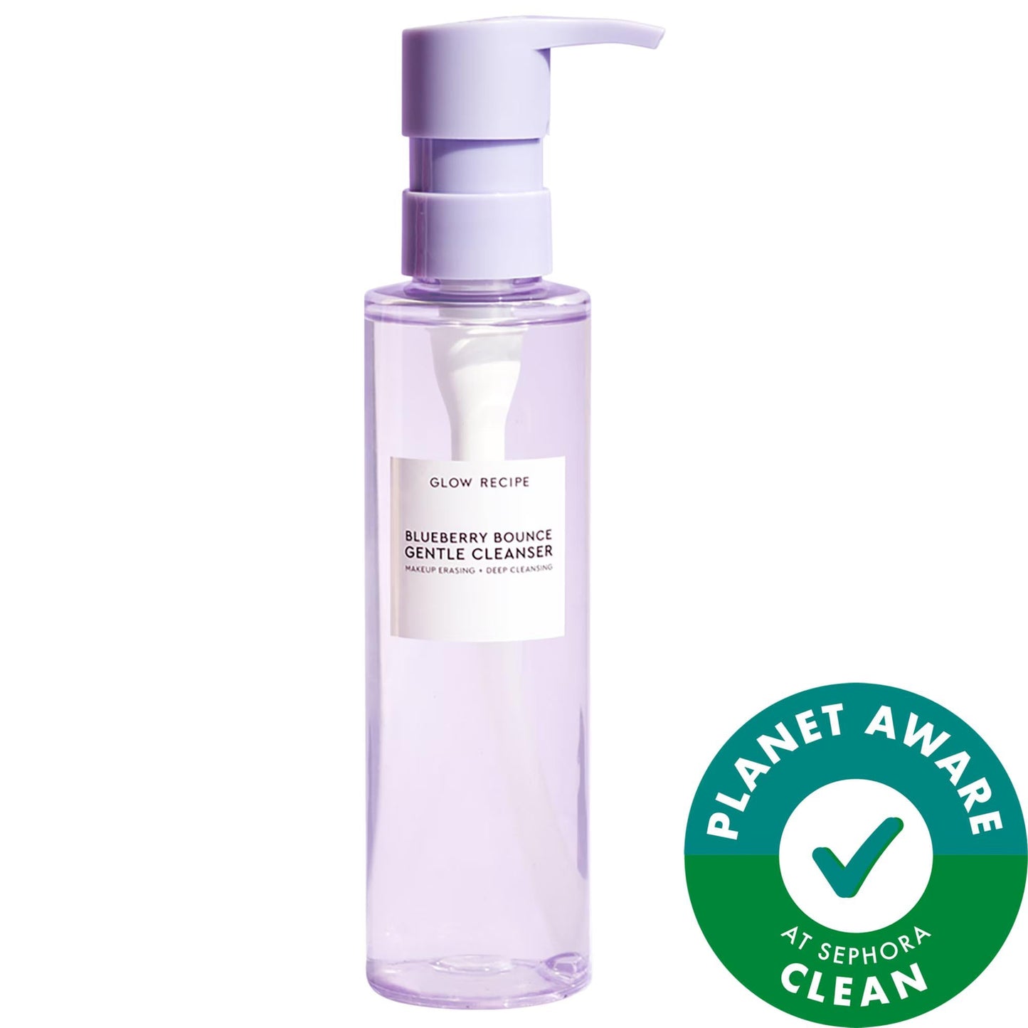 Blueberry Bounce Gentle Facial Cleanser & Makeup Remover - Vegan, Gluten-Free, Antioxidant-Rich Skincare