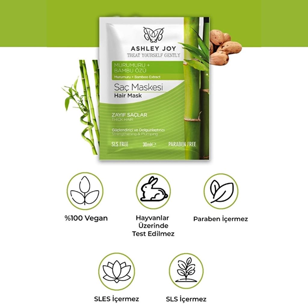 Ashley Joy Hair Mask Strengthening & Volumizing 30 ml