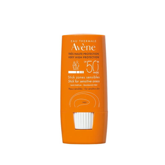 Avene SPF 50+ Sunscreen Stick for Sensitive Skin - Compact, Dermatologically Tested, and Travel-Friendly