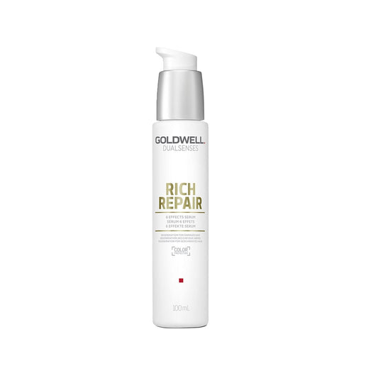 Goldwell Dualsenses Rich Repair 6 Etkili Serum 100 ml - Nourishing Hair Care for Damaged Hair
