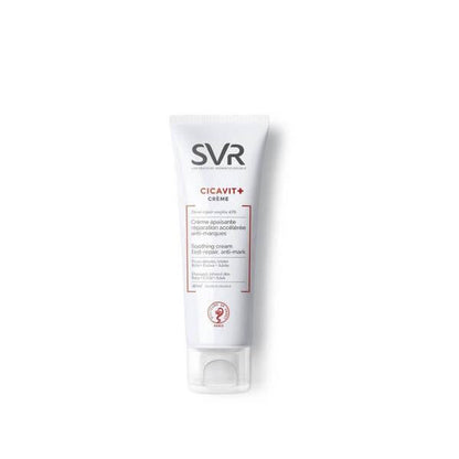 SVR Cicavit+ Creme: Intensive Redness Relief & Skin Repair Cream | Hypoallergenic, Fragrance-Free for Sensitive, Damaged Skin (1.35 fl oz)