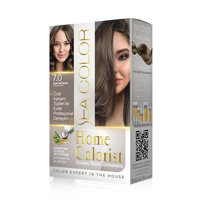 Sea Color Home Colorist Set 7.0 Sandstorm Hair Dye