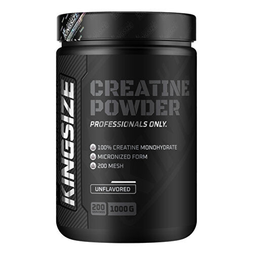 Kingsize Nutrition Creatine Powder 1000 Gr Unflavored