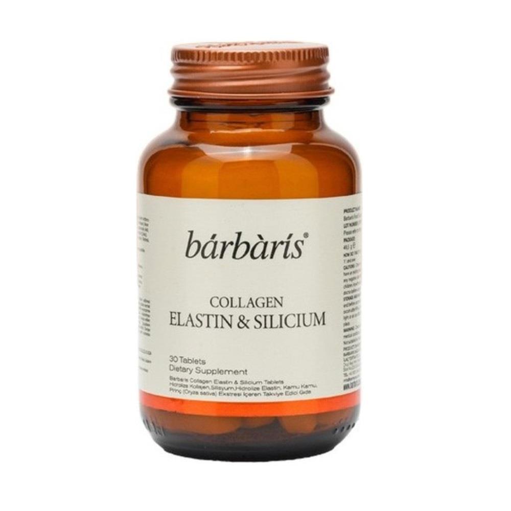 Barbaris Collagen Elastin Silicium Supplement 30 Tablets
