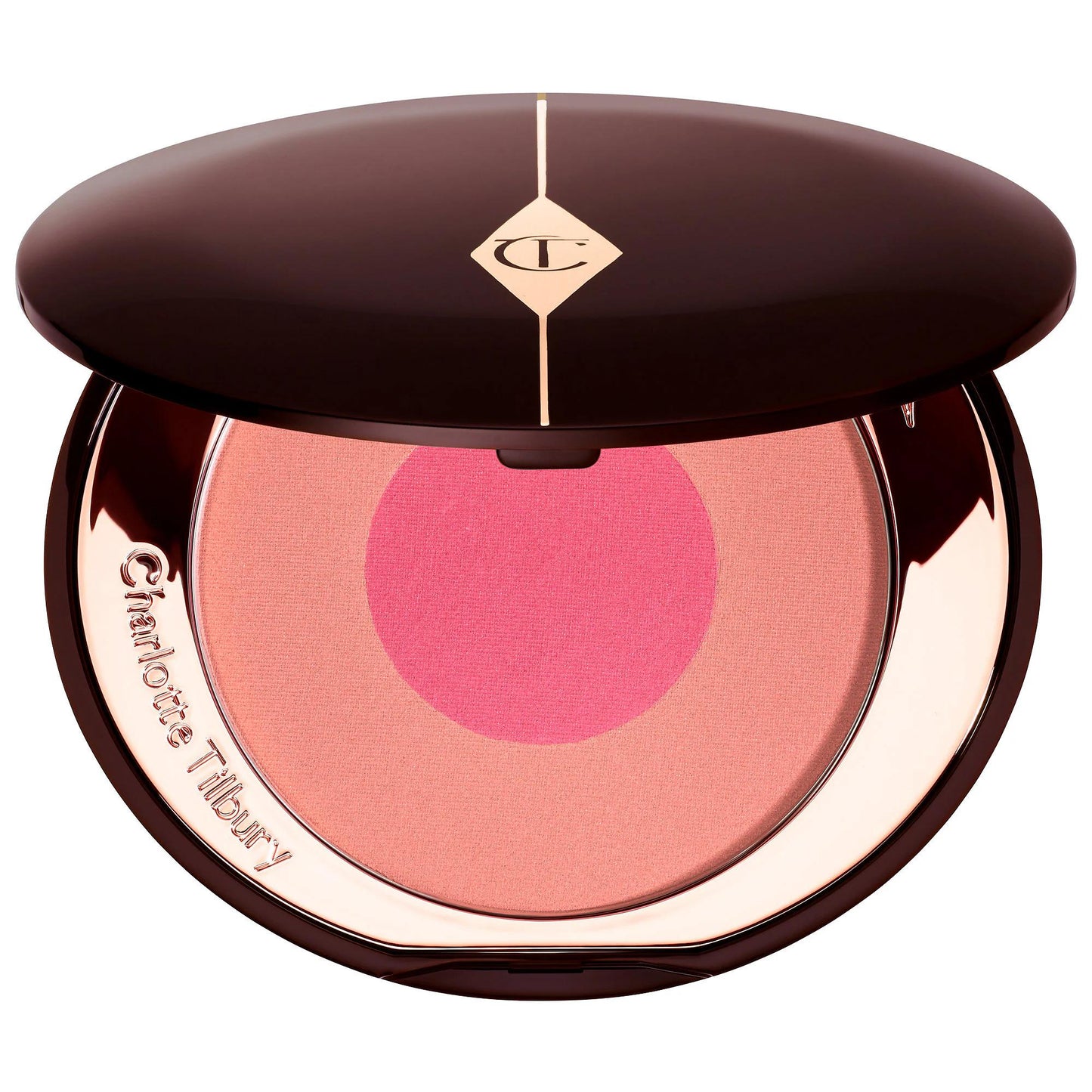 Charlotte Tilbury Cheek To Chic Blush - Buildable Powder Blush Duo for Natural Flush