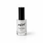 Mov Nail Polish No. 02 Pearlescent White Shimmer Finish