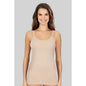 Kom 6362 Basic Camisole Top Soft Layering Tank in Beige