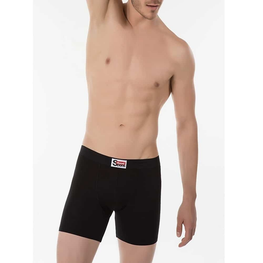 Kom Arsenal Men's Black Boxer Shorts Comfort Fit