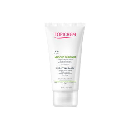 Topicrem Purifying Mask for Acne-Prone Skin - 50ml, Gentle & Effective Skincare