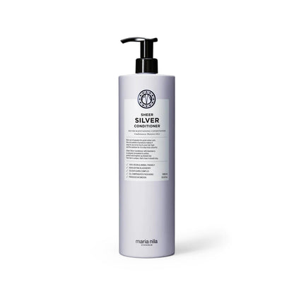 Maria Nila Sheer Silver Conditioner Neutralizes Brassiness 1000 ml