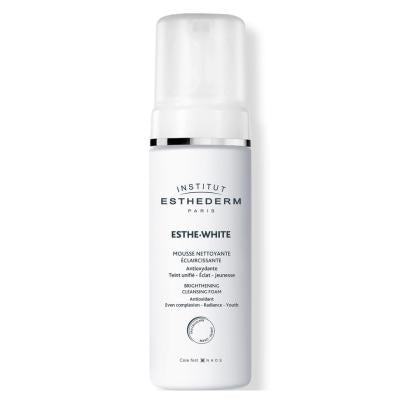 Institut Esthederm Esthe White Cleansing Foam - Gentle Makeup Remover & Anti-aging Cleanser for Brightening Skincare