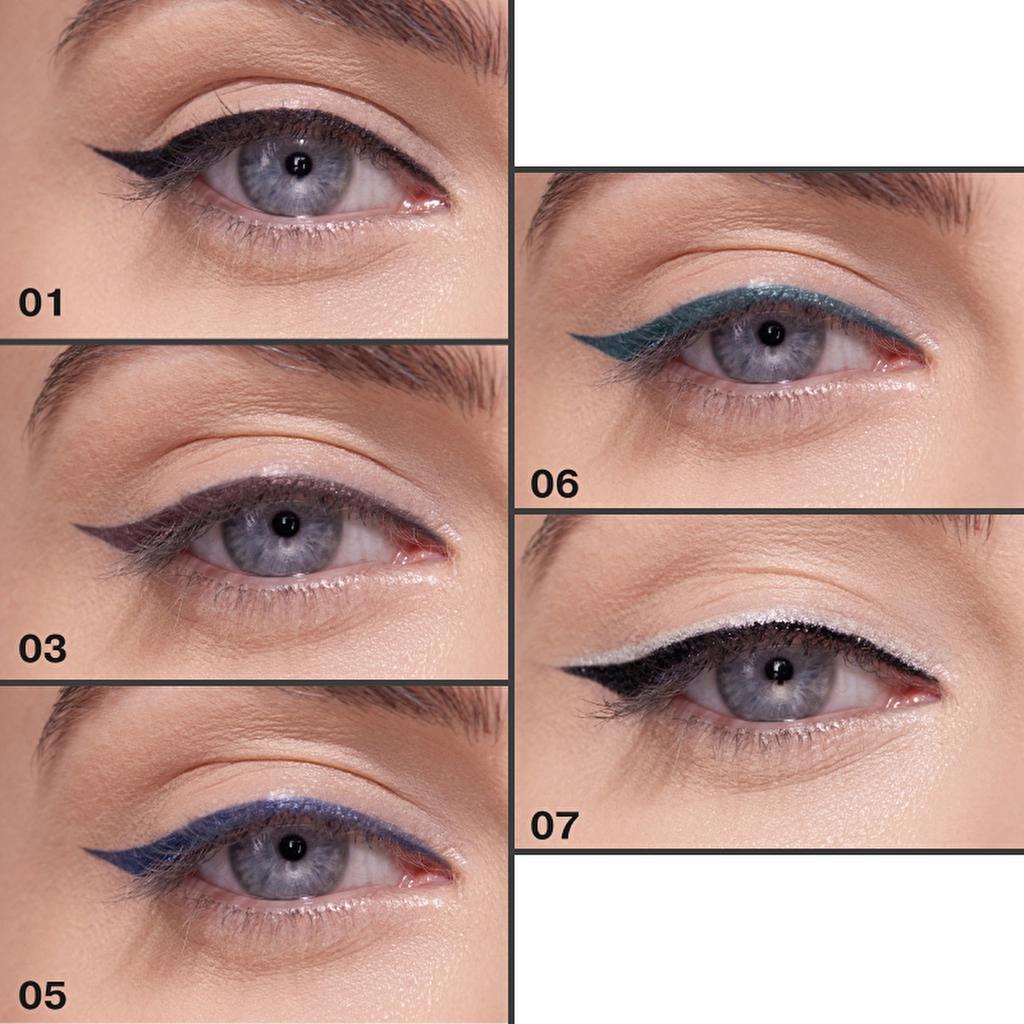 Stellary Automatic Eyeliner 07 Silver - Smooth Wear