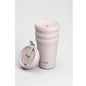 Stevig Bubble Stainless Steel Thermos in Soft Quartz 600 ml