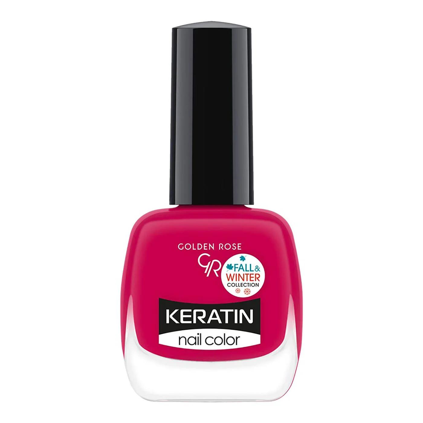Golden Rose Keratin Nail Polish Fall Winter No212 for Strong Nails