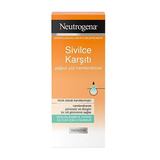 Neutrogena Acne Prevention Oil-Free Face Moisturizer for Acne-Prone Skin - 1.69 fl oz