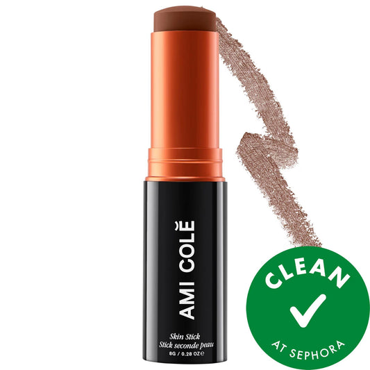 Glossier Skin-Enhancing Lightweight & Blurring Foundation Stick - Natural Finish, Medium Coverage, Cruelty-Free & Gluten-Free Makeup