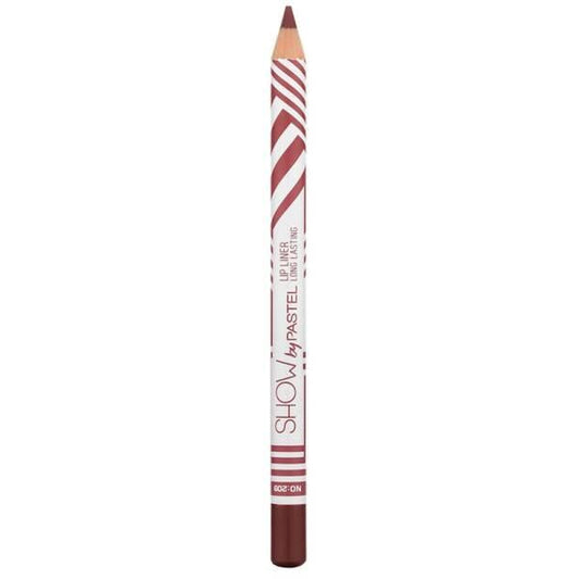 Pastel Show By Pastel Lip Liner 209 - Long Lasting, Vibrant Lip Definition
