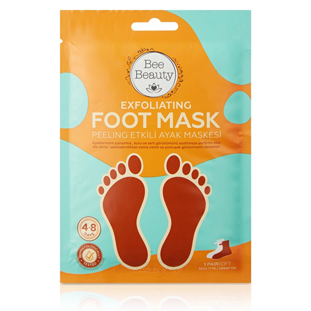 Bee Beauty Exfoliating Foot Mask for Smooth Skin 1 Pair