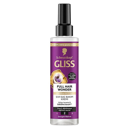 Gliss Full Hair Wonder Shampoo 400ml & Conditioner 200ml Set