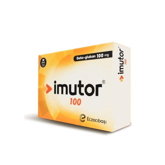 _mutor Beta Glucan Supplement - 100mg, 30 Capsules for Immune System Support