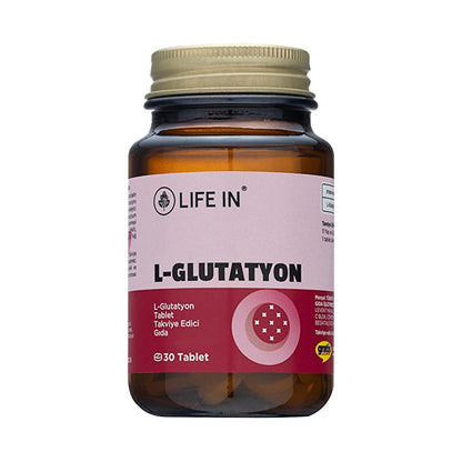 Life In L-Glutathione Dietary Supplement 30 Tablets