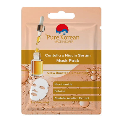 Pure Korean Centella & Niacin Serum Sheet Mask