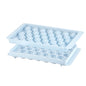 Bee Home 33-Cube Polypropylene Ice Cube Tray - Durable, Dishwasher Safe, Compact Design