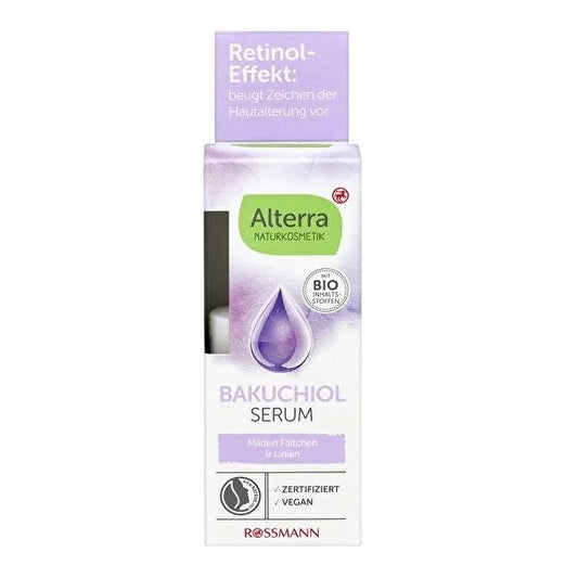 Alterra Bakuchiol Serum 30ml - Vegan Anti-Aging Skincare with Natural Ingredients