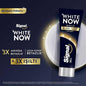 Signal White Now: 3X Whitening Toothpaste - Extra Fresh & Gold - Stain Removal, Fluoride Protection - Fresh Breath, Confident Smile