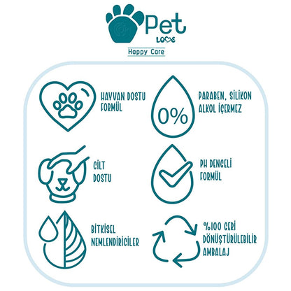 Pet Love Argan Oil Pet Shampoo for Cats & Dogs - Natural, Gentle, 7.61 fl oz