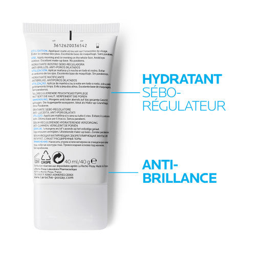 La Roche-Posay Effaclar Mat Sebum-Regulating Face Moisturizer