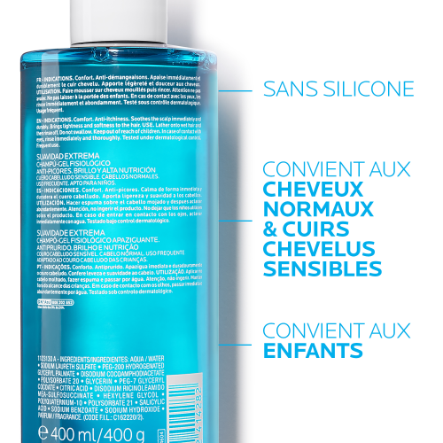 La Roche-Posay Kérium Gentle Shampoo for Sensitive Scalp