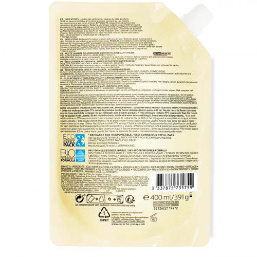 La Roche-Posay Lipikar Cleansing Oil AP+ Refill