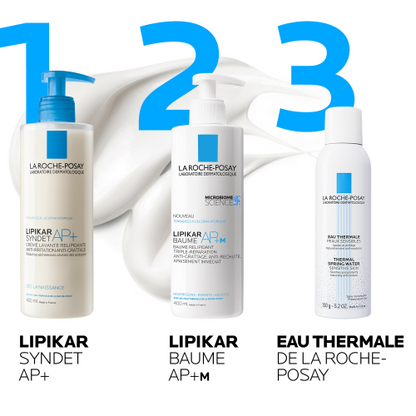 La Roche-Posay LIPIKAR Crème Lavante Relipidante Duo Set