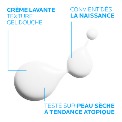La Roche-Posay LIPIKAR Crème Lavante Relipidante Duo Set
